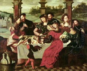 The Concert after the Meal by Ambrosius Benson