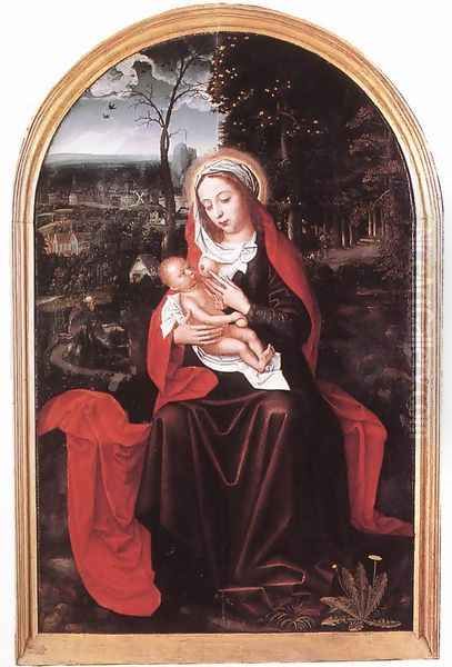 Rest on the Flight into Egypt by Ambrosius Benson