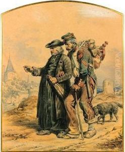Retour De Campagne by Joseph-Louis Hippolyte Bellange