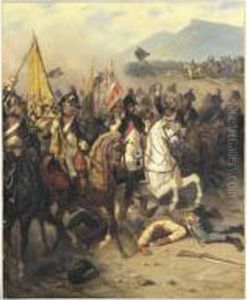 Les Vainqueurs, Episode De Marengo by Joseph-Louis Hippolyte Bellange
