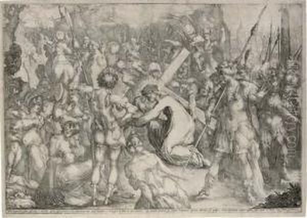 Christ Carrying The Cross - view 1