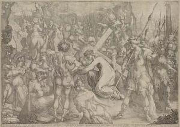 Christ Carrying The Cross - view 1