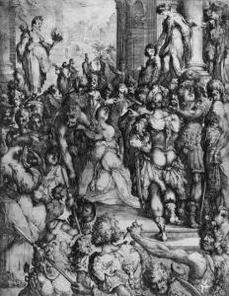 The Martyrdom Of Saint Lucy (w. 16; G. & H. 12) - view 1