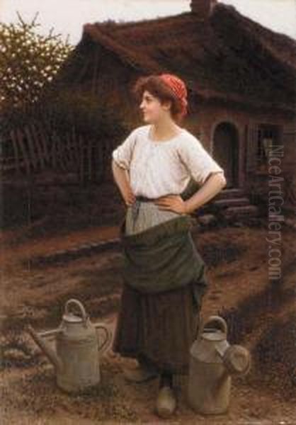 Watering The Garden - view 1