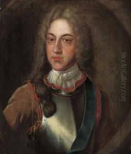 Portrait Of James Francis Edward
Stuart, The Old Pretender,half-length, In A Buff Coat And Breastplate Portrait Of James Francis Edward
Stuart, The Old Pretender,half-length, In A Buff Coat And Breastplate