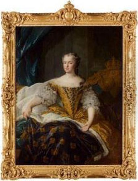 Portrait De Marie Leszcsynska, Reine De France - view 1
