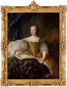 Portrait De Marie Leszcsynska, Reine De France