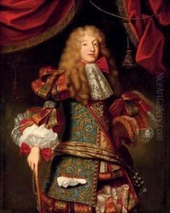 Portrait Of Man by Alexis-Simon Belle