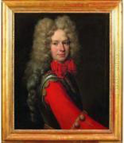 Portrait D'homme Au Noeud Rouge - view 1