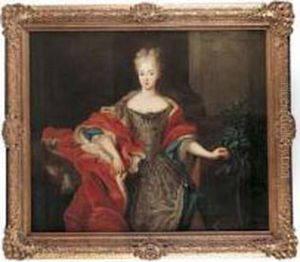 Portrait D'une Princesse D'orange by Alexis-Simon Belle