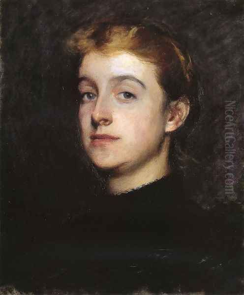 Portrait Sketch Of Eleanor Hardy Bunker - view 1