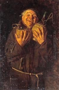 The Happy Monk by Gaetano Bellei