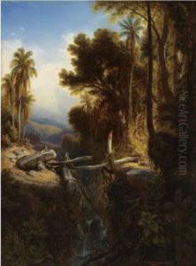 Paisaje De Venezuela by Ferdinand Konrad Bellermann