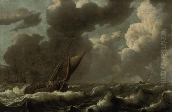 Dutch Shipping In Choppy Waters - view 1