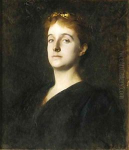 Eleanor Hardy Bunker 1890 by Dennis Miller Bunker