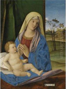 The Madonna And Child With A Goldfinch by Giovanni Bellini