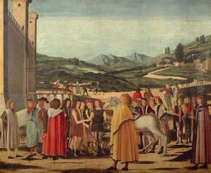 The Dispute Between Poseidon And Athena. by Giovanni Bellini