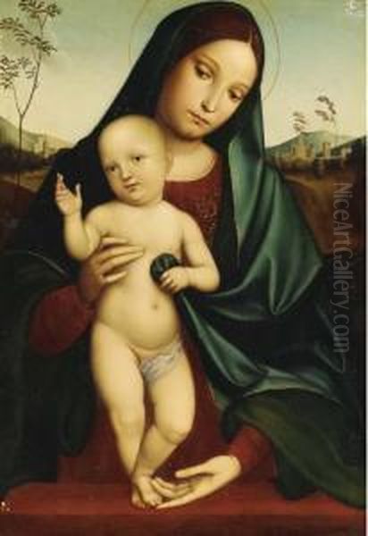 Vierge A L'enfant - view 1