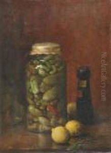Still Life With Gherkins And Lemons