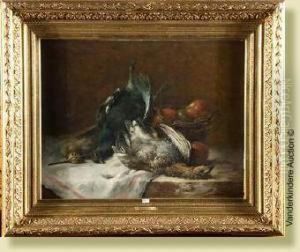 Nature Morte Au Gibier Et Aux Fruits by Hubert Bellis