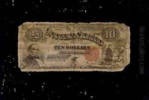 Ten Dollar Bill by Nicholas Alden Brooks