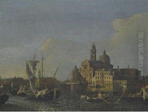Venice, A View Of San Michele In Isola by Bernardo Bellotto