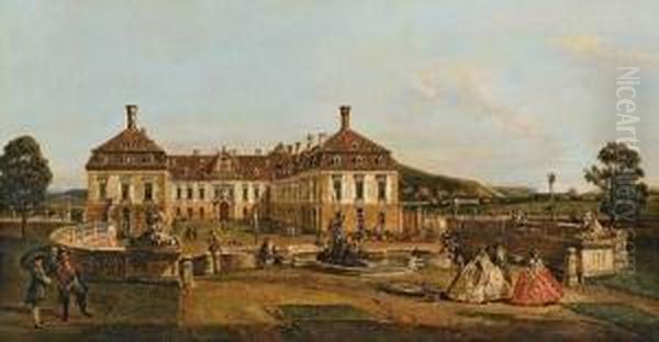 Das Kaiserliche Lustschloss Schloshof, Ehrenhofseite - view 1