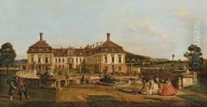 Das Kaiserliche Lustschloss Schloshof, Ehrenhofseite
