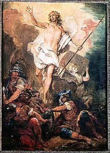 Study for the Resurrection for a painting intended for the Church of St. Leu and St. Gilles, Paris by Nicolas Bertin