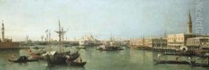 The Bacino Di San Marco, Venice by Bernardo Bellotto
