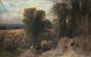 The Hay Wagon by Albert (Fitch) Bellows