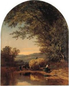 Haying by Albert (Fitch) Bellows