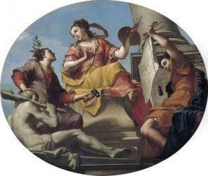 Allegoria Delle Arti by Antonio Bellucci