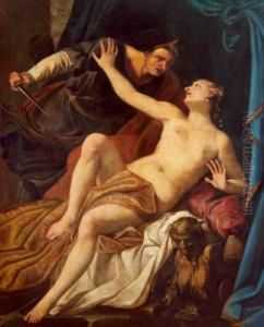 Tarquinio E Lucrezia by Antonio Bellucci