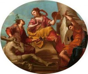 Allegoria Delle Arti: Pittura, Scultura E Architettura