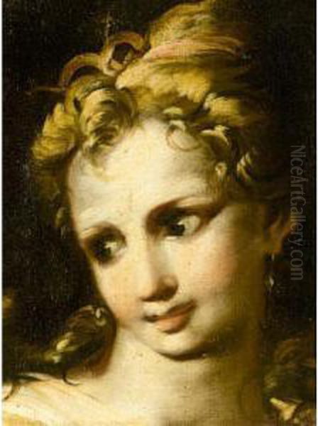 Study For The Head Of A Young Girl - view 1