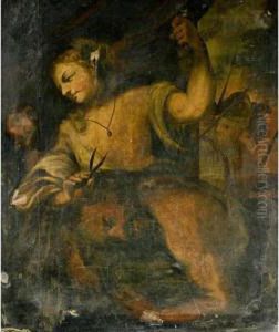 Samson And Delilah by Antonio Bellucci