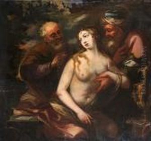 Susanna And The Elders by Antonio Bellucci