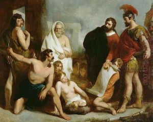 The Romans Teaching the Mechanical Arts to the Ancient Britons, 1831 by Henry Perronet Briggs