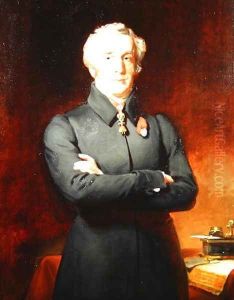 Portrait of Arthur Wellesley (1769-1852) Duke of Wellington by Henry Perronet Briggs