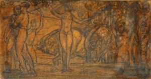 Escena Alegorica by Federico Beltran-Masses