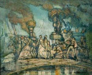 Baile De Mascaras by Federico Beltran-Masses
