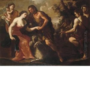 Scena Mitologica by Agostino Beltrano