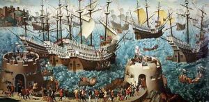 Embarkation of Henry VIII on Board the Henry Grace a Dieu in 1520
