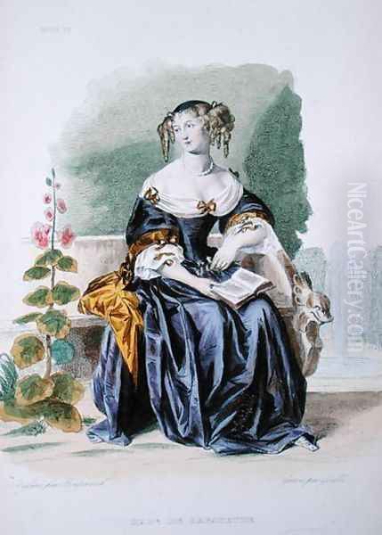 Portrait of Madame de Lafayette - view 1