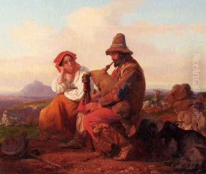 A Serenade In The Roman Campagna by Friedrich Bouterwek