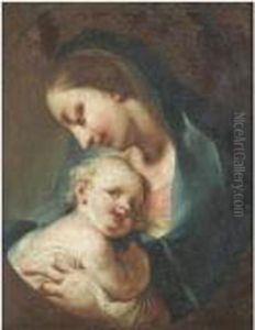 The Madonna And Child by Federico Bencovich