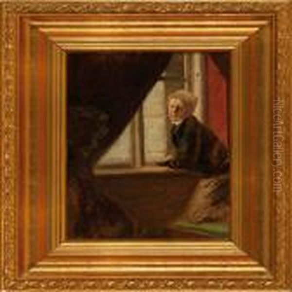 Young Man At A Window - view 1