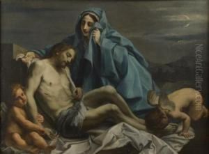 Deploration Du Christ Mort by Marco Benefial