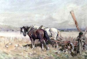 Harvesting by Nathaniel Hughes John Baird